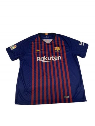 Nike Fc Barcelona 2018 Authentic Home Jersey