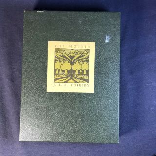 The Hobbit Or There And Back Again By J.  R.  R.  Tolkien 1966 3rd Printing Slipcase