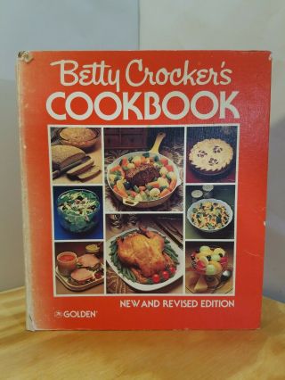 Betty Crockers And Revised Cookbook | 1978 | Spiral Bound | Cooking,  Classic