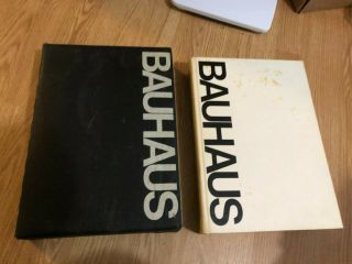 The Bauhaus By Dessau & Wingler Mit Press 1976 Art & Architecture Fair Huge Book