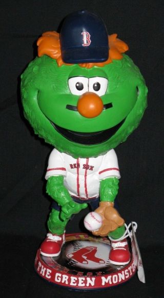 Boston Red Sox Wally Big Green Monster Legends Of The Diamond Bobblehead Mlb