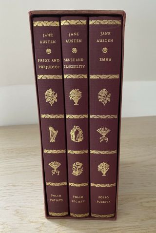 Three Classic Novels by Jane Austen: Folio Society 2