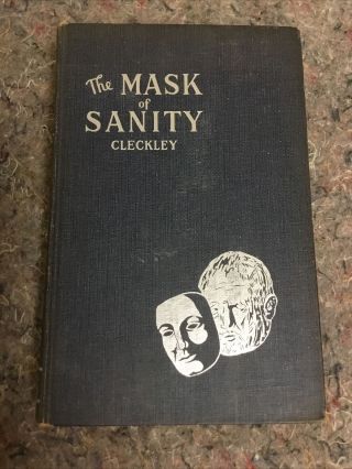 1955 3rd Edition - The Mask Of Sanity - Cleckley