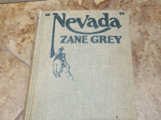 VINTAGE BOOK RIDERS OF THE PURPLE SAGE BY ZANE GREY 1912 Nevada Maverick Queeen 2