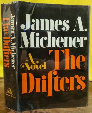 The Drifters 1971 James Michener Hardcover Book Dj First Mylar A Novel Tales Vgc