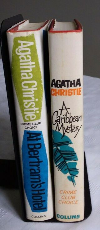 Agatha Christie Crime Club Choice X 2 Caribbean Mystery,  At Bertram 