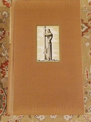 Geoffrey Chaucer Canterbury Tales In Modern English Illustrated By Rockwell Kent