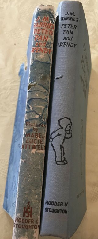 J.  M Barrie’s Peter Pan And Wendy Retold For Little People Hardback 1959