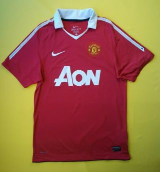Manchester United Jersey Small 2010 2011 Home Shirt 382469 - 623 Nike Ig93