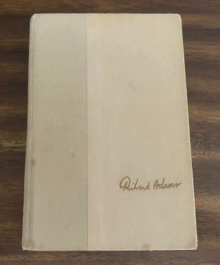 Watership Down By Richard Adams (1972,  Hardcover) 1st Print / First Edition