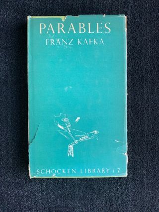 Parables By Franz Kafka 1947 Shocken