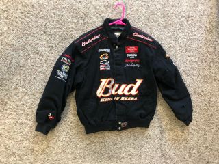 Dale Earnhardt Jr.  Nascar 8 Budweiser Jacket Medium
