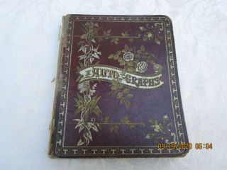 Antique Autograph Book Late 1800 