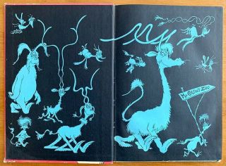 If I Ran The Zoo by Dr.  Seuss,  1950 1st Ed.  HC Rare Childrens Book 2