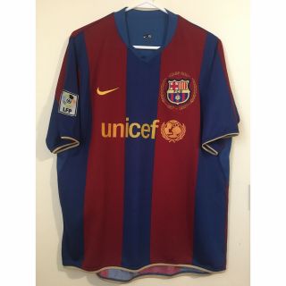 Thierry Henry Nike FC Barcelona Home Jersey 2007 - 2008 2