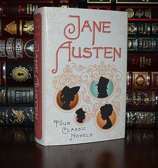 Novels By Jane Austen Pride Prejudice Emma Persuasion Sense Hardcover Gift