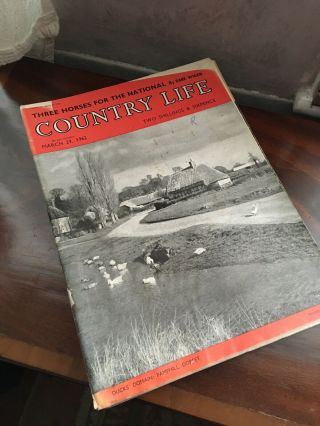 Vintage Country Life Magazines Four (4)