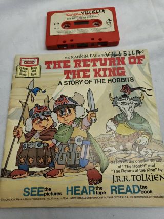 The Return Of The King - A Story Of The Hobbits - 1980 Read Along Book & Cassette