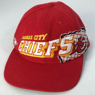 Kansas City Chiefs Sports Specialties Nfl Pro Line Diamond Snapback Hat Ball Cap