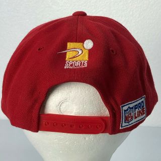 Kansas City Chiefs Sports Specialties NFL PRO LINE Diamond Snapback Hat Ball Cap 2