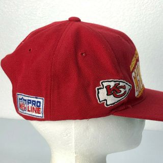 Kansas City Chiefs Sports Specialties NFL PRO LINE Diamond Snapback Hat Ball Cap 3