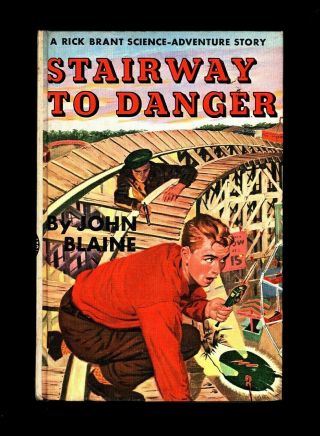 " Stairway To Danger " Rick Brant Science Adventure Book 9 John Blaine 1952