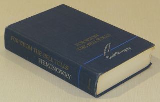 For Whom The Bell Tolls,  by Ernest Hemingway - 1st edition? hardcover,  1940 3