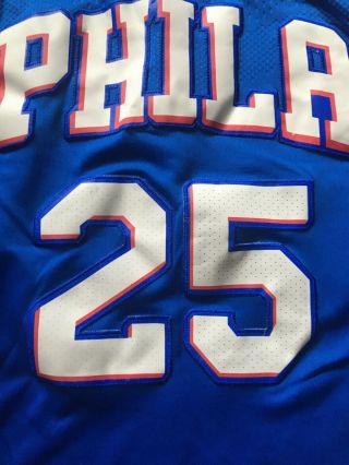 Nike Ben Simmons Philadelphia 76ers NBA Connected Jersey Large Size 50 3