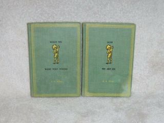 When We Were Very Young & Now We Are Six By A.  A.  Milne Winnie The Pooh 1961 Hb