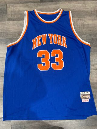Mitchell And Ness York Knicks Patrick Ewing Size 56 3xl Swingman Jersey