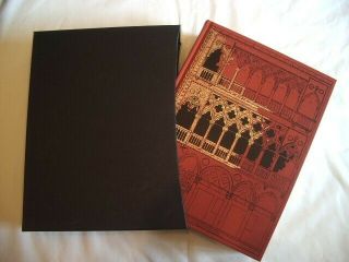 John Ruskin,  The Stones Of Venice,  Folio Society 2001,  Pictorial Boards,  Slipcase