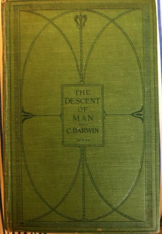 Charles Darwin - 1901 The Descent Of Man John Murray Hardback