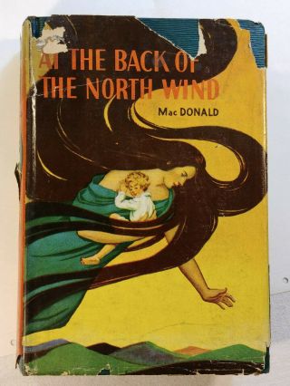 At The Back Of North Wind 1927 George Macdonald Illustrated Child 