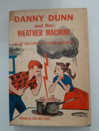 Danny Dunn And The Weather Machine,  Jay Williams,  Abrashkin,  Hc Dj,  1959