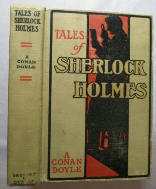 Circa 1930 Tales Of Sherlock Holmes Arthur Conan Doyle A Study In Scarlet Etc.