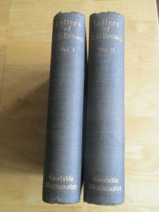 1900 T E Brown Thomas Edward Brown Isle Of Man Poetry Letters Inscribed