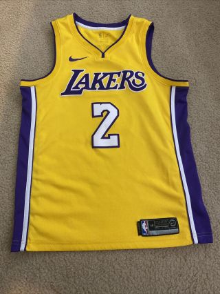 Lonzo Ball Lakers Jersey (sz 48/large)