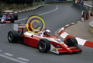 Racing 35mm Slide F1 Martin Brundle - Zakspeed 1987 Monaco Formula 1
