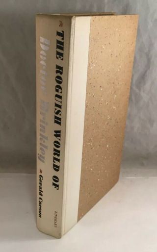 The Roguish World Of Doctor Brinkley By Gerald Carson Book 1960 John Brinkley
