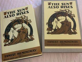 The Sun Also Rises :the Hemingway Library Edition By Ernest Hemingway Box Sleeve