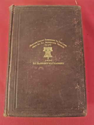 The Centennial Exposition Described And Illustrated By J.  Ingram;1876 W/ Map Good