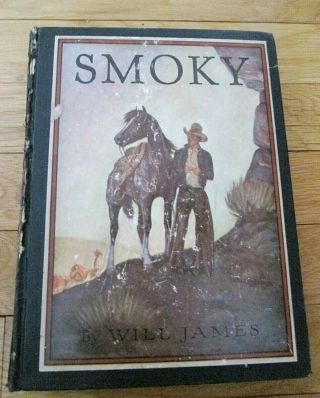 Smoky The Cow Horse Will James Scribners 1929 Hc Vintage Edition
