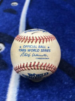 Rawlings 1985 World Series Baseball Kansas City Royals