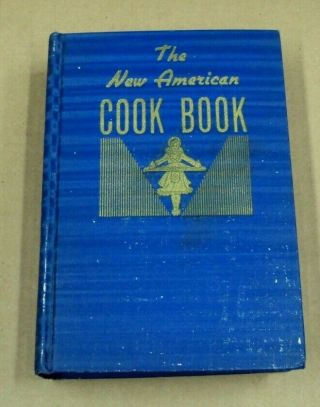 Vtg The American Cook Book Lily Haxworth Wallace 1942 Books,  Inc.  Hc