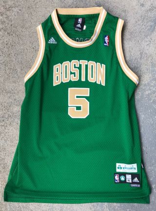 Kevin Garnett Boston Celtics St Patrick’s Day Adidas Nba Jersey Youth Xl