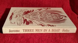 Three Men In A Boat Jerome K Jerome Folio Society HB 1992 First Print 2