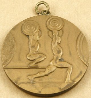 Bulgaria Sofia 1986 World Weightlifting Championships Medal 60mm