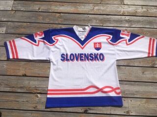 Slovakia (slovensko) National Team Hockey Jersey Shirt 12