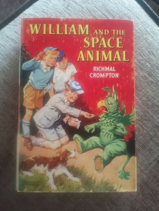 William And The Space Animal By Richmal Crompton - 3rd Edition 1966 Dustwrapper