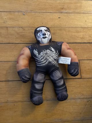 1998 Wrestling Buddy Wcw Nwo Sting Bashin Brawler Talking Plush Doll Toy Biz 21”
